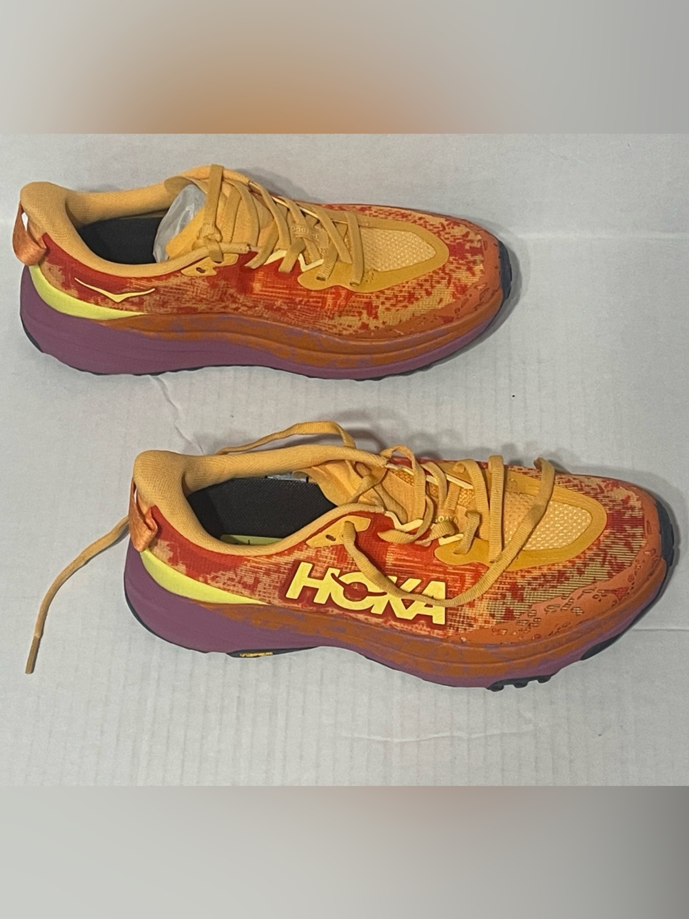 Hoka Speedgoat 6 - Women’s 7 - Sherbet/Beet Root - NIB - Picture 2 of 8